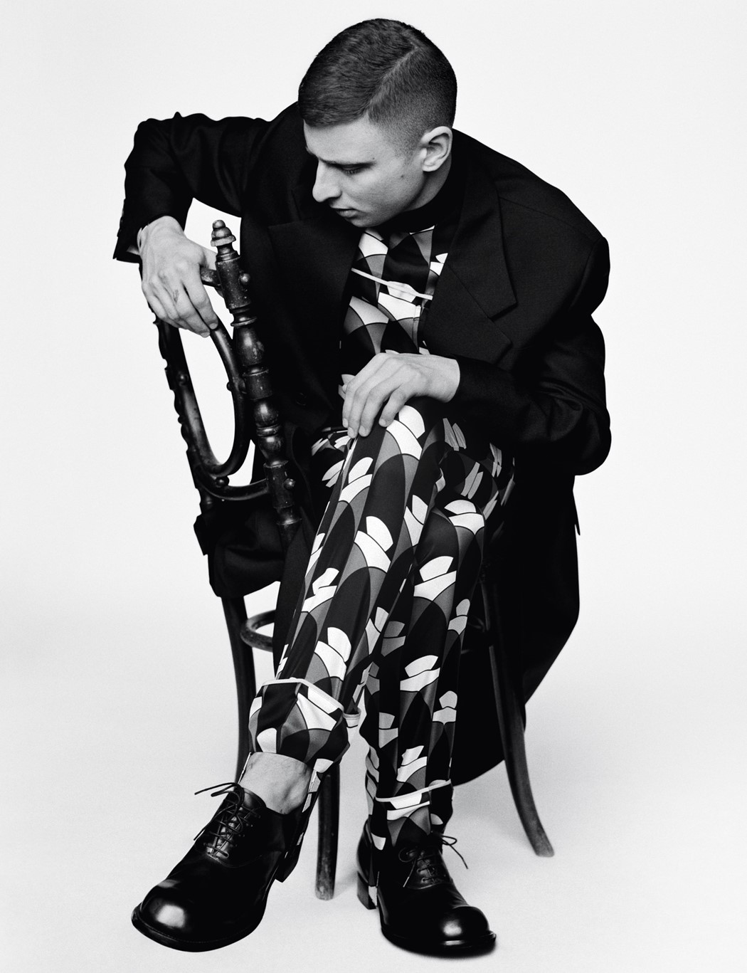 Blondey McCoy AW20 Prada Alasdair McLellan Olivier Rizzo