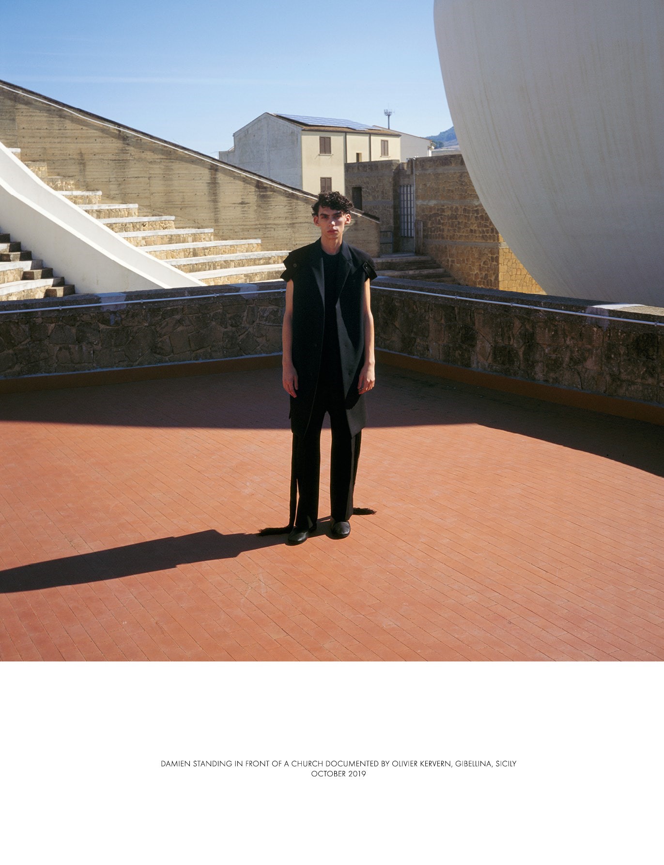 Jil Sander, Documented by Olivier Kervern in Sicily | AnotherMan