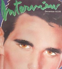 Matt Dillon on the cover of Interview magazine