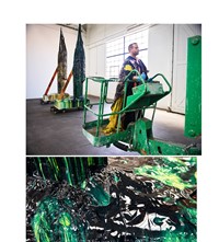 Mario Sorrenti Sterling Ruby Another Man Magazine studio