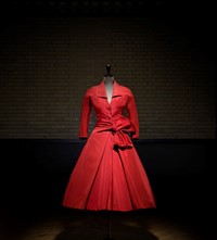 Écarlate afternoon dress, Autumn-Winter 1955 Haut