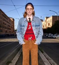 Gucci Pre-Fall 2020, Photographed by Bruce Gilden in Rome