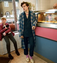 Harry Styles for Gucci Tailoring Campaign model 2018