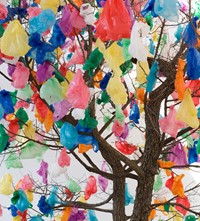 Pascale Marthine Tayou_Plastic Tree B_2010