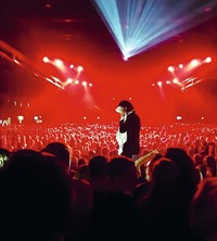 Nick Cave performing fan photos Another Man magazine 2018