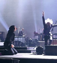 Nick Cave performing fan photos Another Man magazine 2018