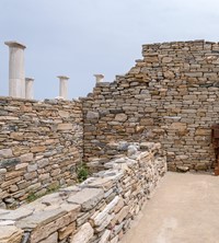 Antony Gormley SIGHT on the Island of Delos