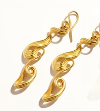 Griegst Spiral Diamond Earring_G017 - PAIR