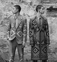 Alexander McQueen AW19 Menswear Collection Ethan James Green