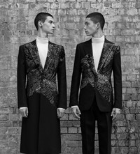 Alexander McQueen AW19 Menswear Collection Ethan James Green