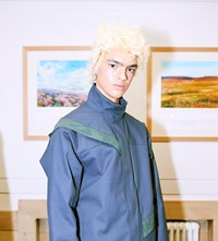 Kiko Kostadinov AW18 backstage london fashion week men's