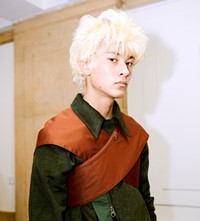 Kiko Kostadinov AW18 backstage london fashion week men's