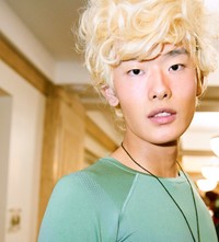 Kiko Kostadinov AW18 backstage london fashion week men's