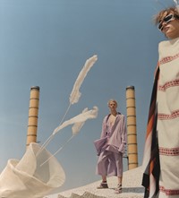 LOEWE Men's SS20 Publication Tyler Mitchell Barcelona