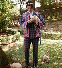 Harry Styles Gucci campaign ad 2018 Another Man fashion