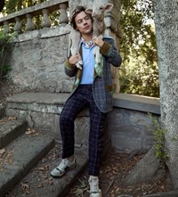 Harry Styles Gucci campaign ad 2018 Another Man fashion