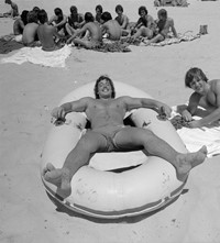 Fire Island New York Meryl Meisler 1970 gay men nudist beach