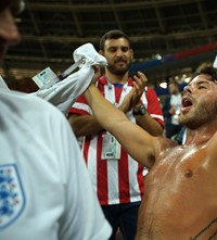 England Croatia football World Cup semi-final 2018 Russia