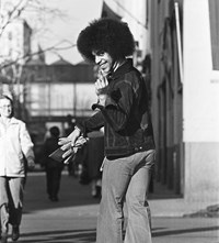 Prince pre fame first shoot young 1977 Robert Whitman fashio