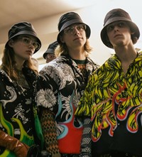 Prada A/W18 AW18 Fall 2018 men's fashion backstage