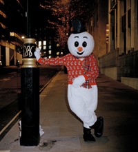 Christmas jumpers 2019 Samuel John Butt Reuben Esser snowman