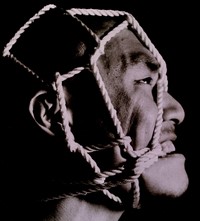 Rick Castro fetish erotic photography leather mask