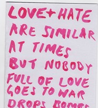 Love and Hate Zine Luisa Le Voguer Couyet