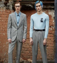 Alexander McQueen AW19 Menswear Collection Ethan James Green