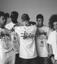 An IDEA Book About T-Shirts By Stüssy archive adverts