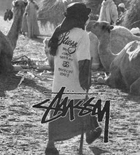 An IDEA Book About T-Shirts By Stüssy archive adverts