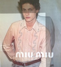Miu Miu Menswear Men's Archive Campaign Ads Runway