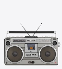 SAINT LAURENT RIVE DROITE_VINTAGE BOOMBOX