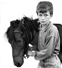 Stephen Dunne with Jasper