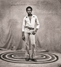 Portrait au Tapis, 1971 Sory Sanlé
