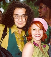 DJ Dmitry and Kier of Deee-Lite at Wigstock in Tom
