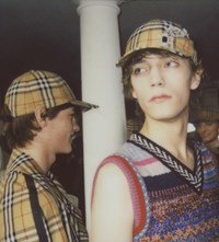 Backstage Burberry September 2017 London Bailey
