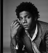 Jean-Michel Basquiat studio Richard Corman fashion style
