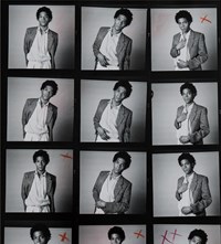 Jean-Michel Basquiat studio Richard Corman fashion style