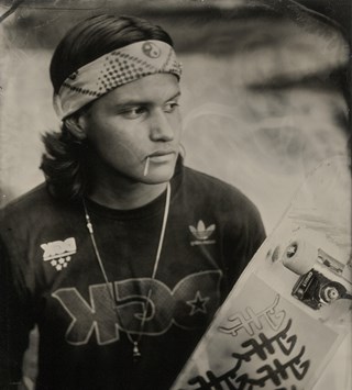 west coast skaterboarders tintype portraits jenny sampson