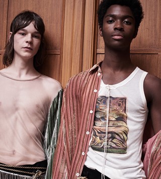 Ann Demeulemeester A/W18 Sébastien Meunier Marie Dehe
