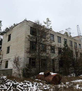 inside Chernobyl nuclear exclusion zone Artefact 