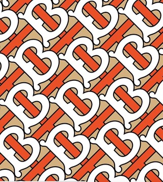 Burberry Riccardo Tisci Peter Saville TB monogram logo new