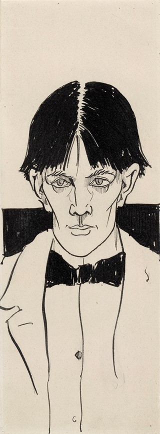 Aubrey Beardsley, Self-Portrait, 1892