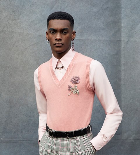 Alexander McQueen AW19 Menswear Collection Ethan James Green