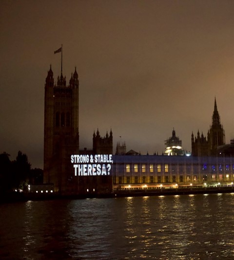 #AddressTheNation Houses of Parliament project slogans