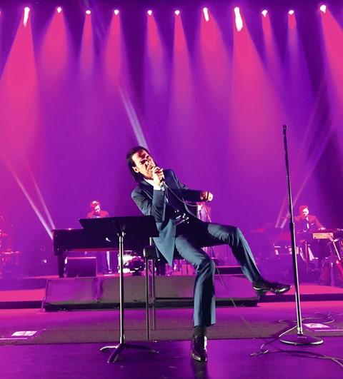 Nick Cave performing fan photos Another Man magazine 2018