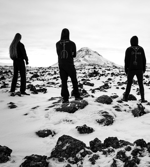 Carpe Noctem band Icelandic black metal Verði ljós Svartmálm