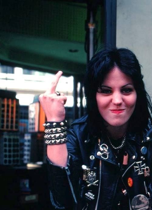 Joan Jett young style fashion