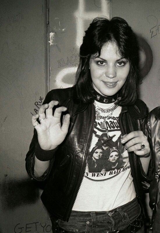 Joan Jett young style fashion