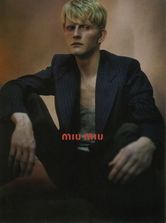 Miu Miu Menswear Men's Archive Campaign Ads Runway